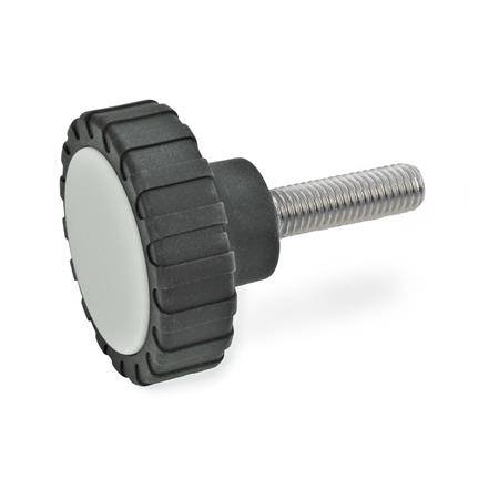 RÄNDELGRIFF MIT EDELSTAHL-GEWINDEEINSATZ
