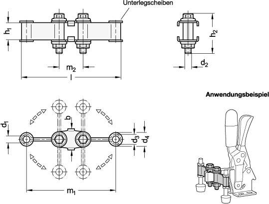 SPANNARMVERBREITERUNG MIT GELENK