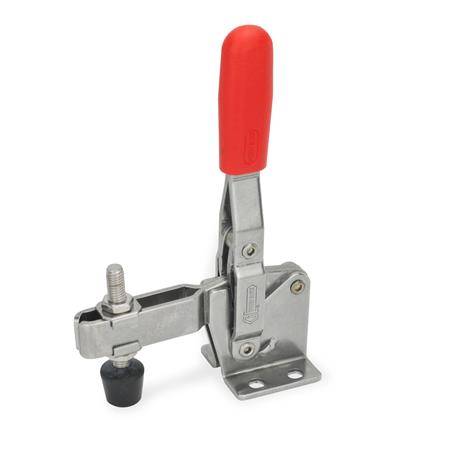 EDELSTAHL-VERTIKAL-SPANNER MIT ANDRÜCKSCHRAUBE