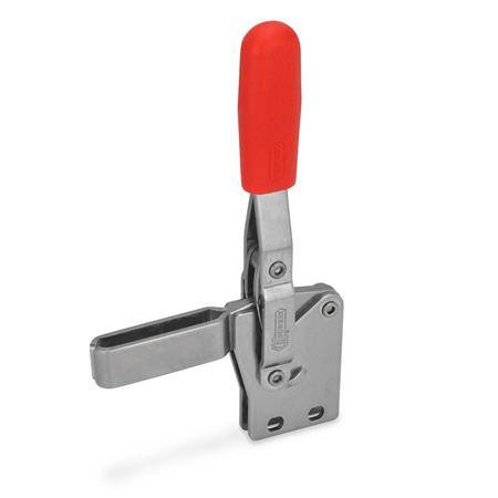 EDELSTAHL-VERTIKAL-SPANNER MIT SENKR. FUß
