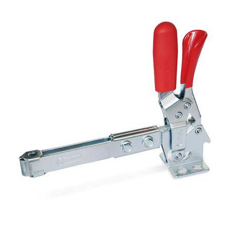 VERTIKALSPANNER MIT VERL. SPANNARM UND VERRIEGEL.