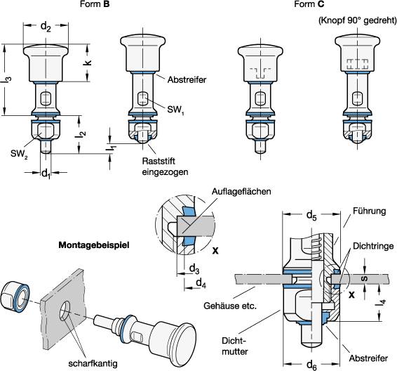RASTBOLZEN, HYGIENIC DESIGN