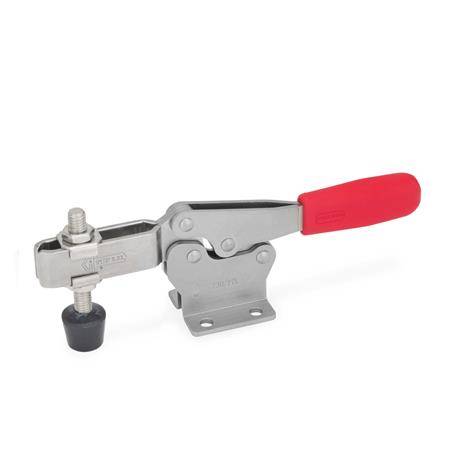 EDELSTAHL-HORIZONTAL-SPANNER MIT ANDRÜCKSCHRAUBE