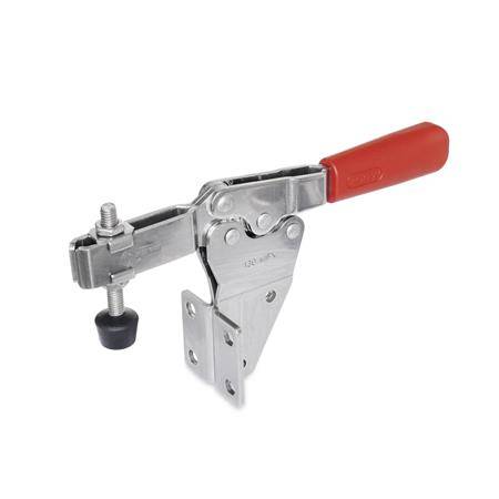 EDELSTAHL-HORIZONTAL-SPANNER MIT ANDRÜCKSCHRAUBE