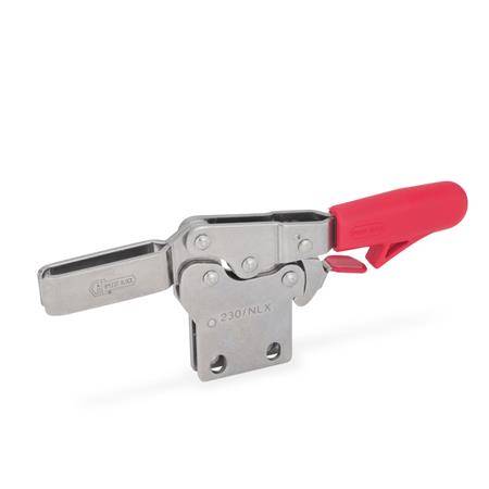 EDELSTAHL-HORIZONTAL-SPANNER MIT VERRIEGELUNG