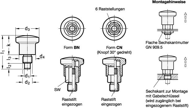 MINIRASTER, VOLL-EDELSTAHL