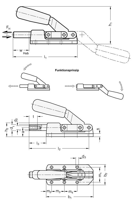 SCHUBSTANGEN-SPANNER FÜR DRUCK-U.ZUGSPA.