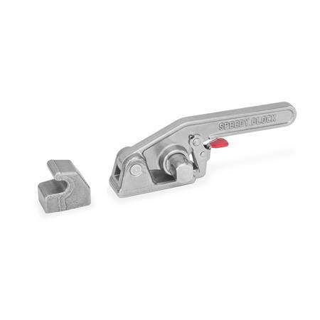 EDELSTAHL-VERSCHLUSS-SPANNER ZUM ANSCHWEIßEN
