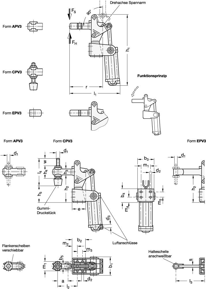 SCHNELLSPANNER, PNEUMATISCH