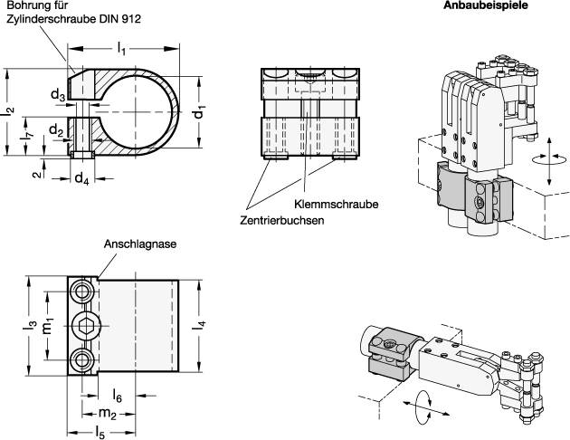KLEMMHALTER FÜR KRAFTSPANNER