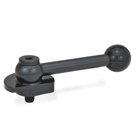 SPANNRIEGEL MIT KUGELGRIFF, LINKS