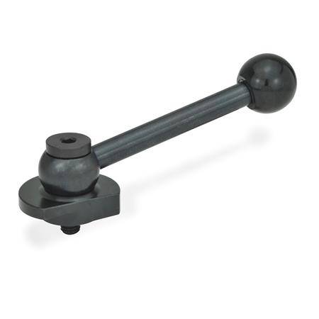 SPANNRIEGEL MIT KUGELGRIFF, LINKS