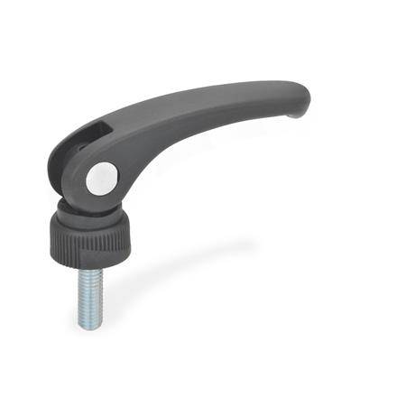 KUNSTSTOFF-EXZENTERSPANNER MIT SCHRAUBE