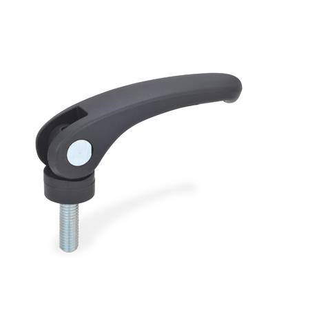 KUNSTSTOFF-EXZENTERSPANNER MIT SCHRAUBE