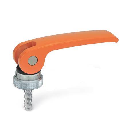 EXZENTERSPANNER, AUFLAGESCHEIBE VERSTELLBAR