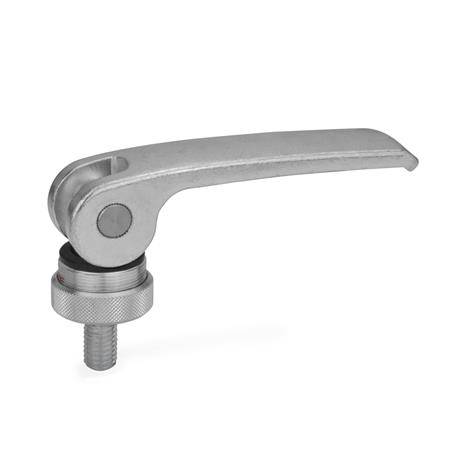 EXZENTERSPANNER, AUFLAGESCHEIBE VERSTELLBAR