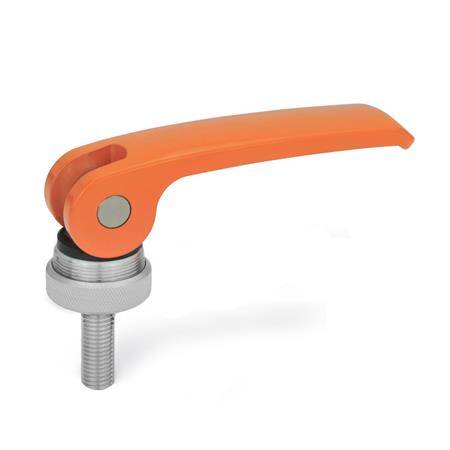EXZENTERSPANNER, AUFLAGESCHEIBE VERSTELLBAR