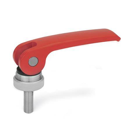EXZENTERSPANNER, AUFLAGESCHEIBE VERSTELLBAR