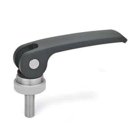 EXZENTERSPANNER, AUFLAGESCHEIBE VERSTELLBAR