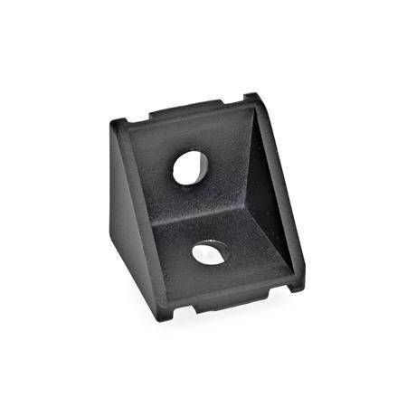 Winkel für Profilsysteme 30 / 40, Aluminium