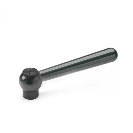 Verstellbare Kegelgriffe, mit Innengewinde, Stahl