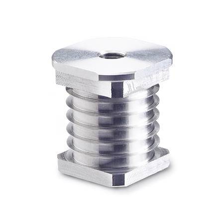 Einsteckbuchsen, Aluminium