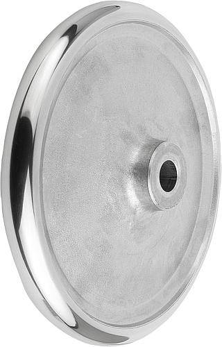 Scheibenhandrad ähnl. 950, D1 160, D2 14H7, aluminium, ohne
