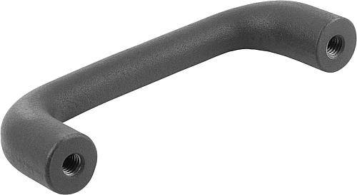Bügelgriff 112, M8, schwarz, Gusseisen