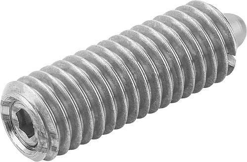 FEDERNDES DRUCKSTÜCK VERSTÄRKTE