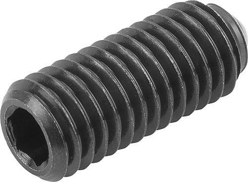 Federndes Druckstück M8