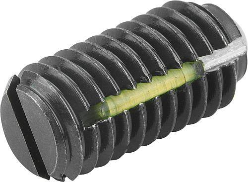 FEDERNDES DRUCKSTÜCK STANDARD FEDERKRAFT, LONG-LOK D=M04 L=9