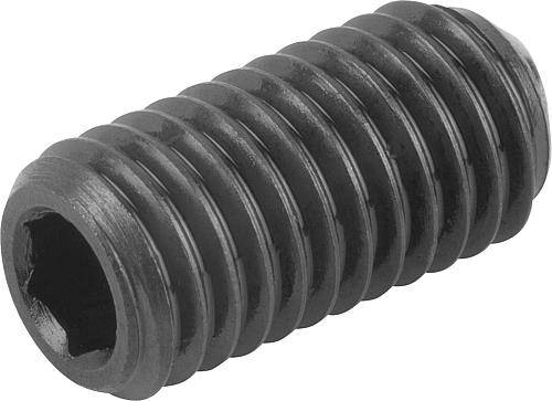 Kugeldruckschrauben M12 x 40,2, Form B - ohne Kopf, Kugel St