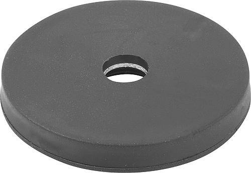 Magnete Ø 31 mm mit Bohrung (Flachgreifer) aus NdFeB 75N und