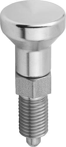 ARRETIERBOLZEN GR.0 D1=M08X1, D=4, FORM:A OHNE RASTNUT OHNE