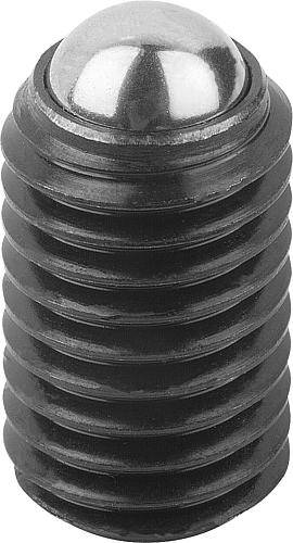 Druckschrauben LONG-LOK gesichert, M6x10,8, Stahl