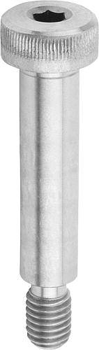 PASSSCHRAUBE MIT ANSATZ Edelstahl, M8 x 10 x 70