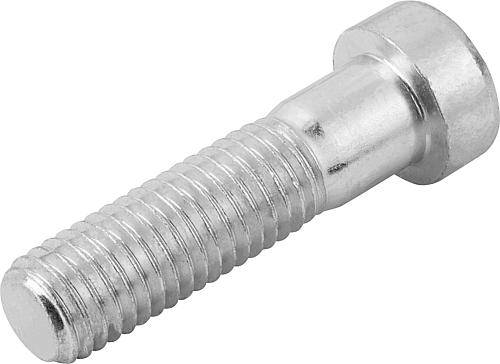 Zylinderschraube M4 x 12, 8.8 verzinkt, niedriger Kopf, DIN