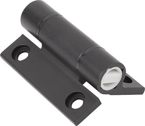 Federscharniere 55 x 67 Aluminiumprofil-Spannfederscharniere