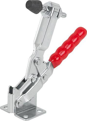 Schnellspanner vertikal mit waagrechtem Fuß, 4000 N