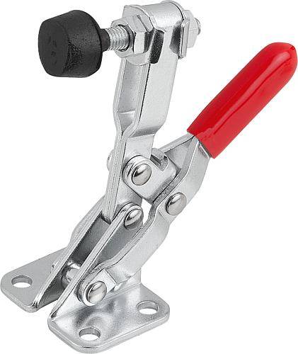 Schnellspanner vertikal mit waagrechtem Fuß und verstellbare