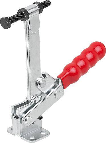 Schnellspanner vertikal mit waagrechtem Fuß und vollem Halte