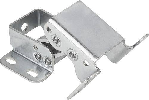 Scharnier Stahl innenliegend, Öffnungswinkel 110°, Stahl ver