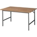 Arbeitstisch Jerry B1500xT1000xH800-850mm Platte Buche-Massiv,S.25mmGestell grau Arbeitstisch Jerry B1500xT1000xH800-850mm Platte Buche-Massiv,S.25mmGestell grau