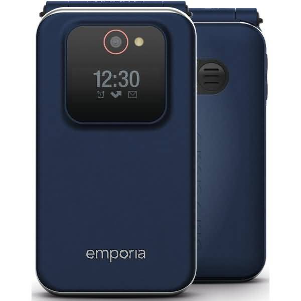 Emporia Joy V228 v3 Großtastenklapp blueberry - 1.300 mAh - 7,11 cm