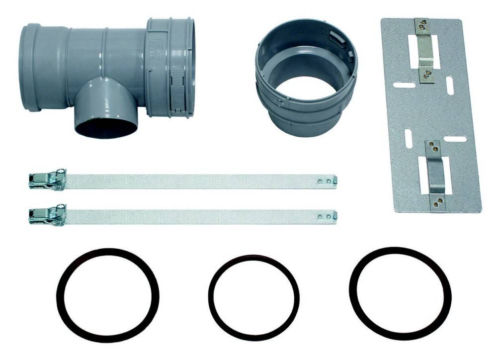 Vaillant Set 7 T-Stück DN100 0020016408