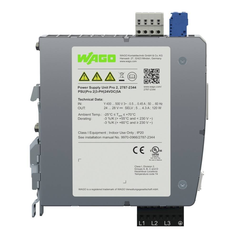 WAGO GmbH &amp; Co. KG Stromversorgung 2787-2344