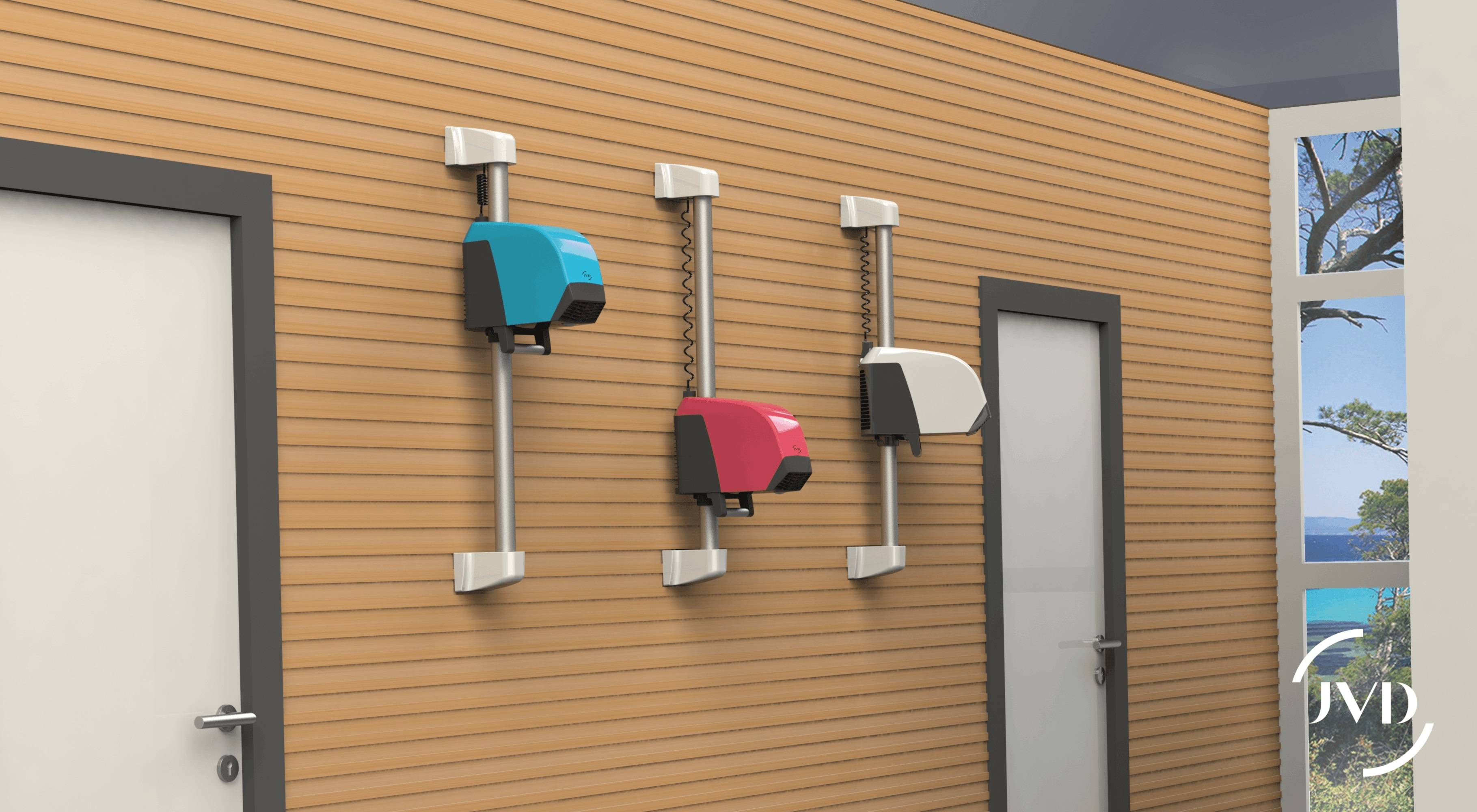 Automatischer Haartrockner Neptune Rot