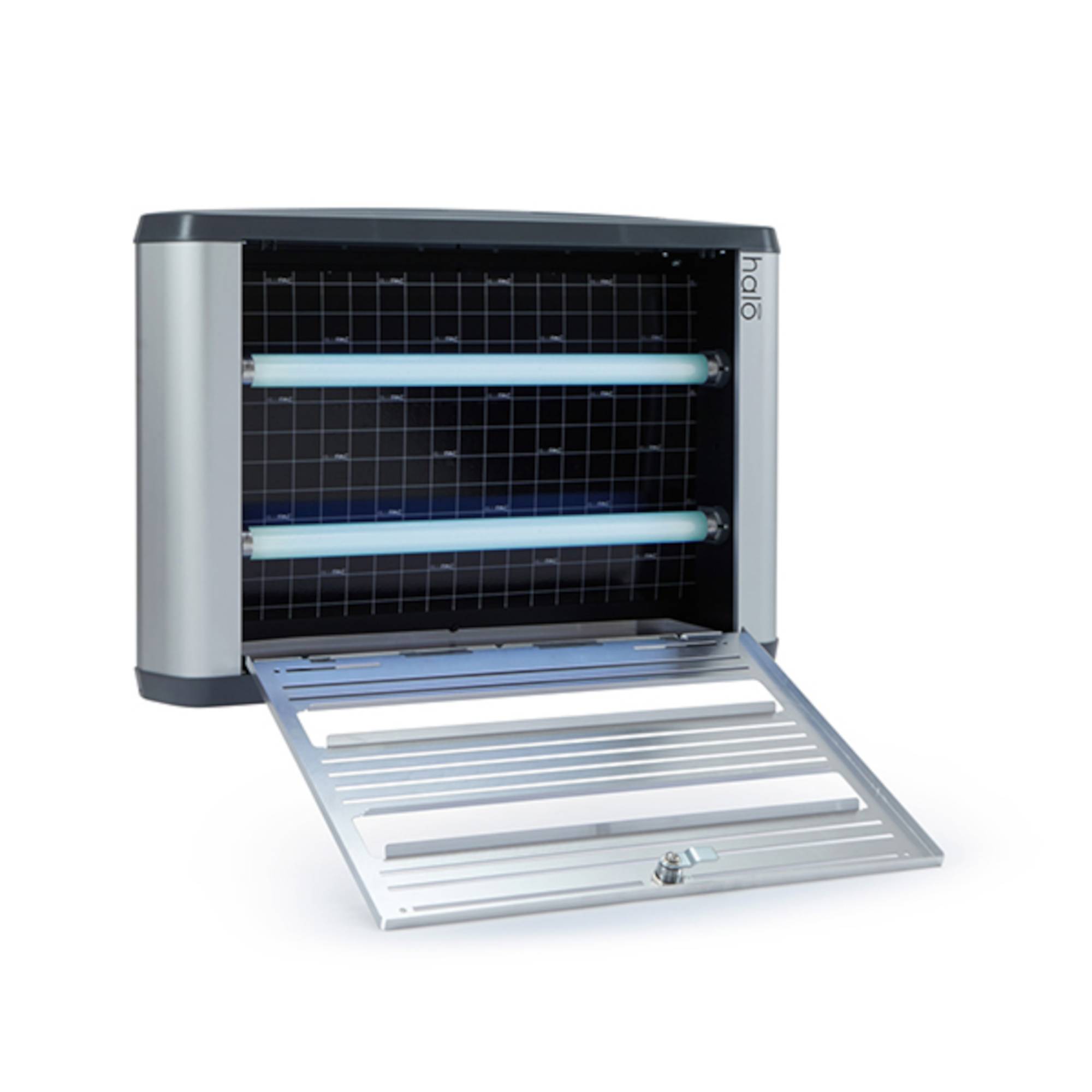 Insektenfalle Halo 30 W Silber für Gewerbe bis 80 m²