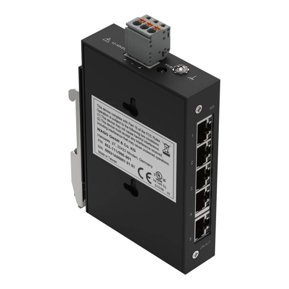 WAGO GmbH & Co. KG Industrial-ECO-Switch 852-111/000-001
