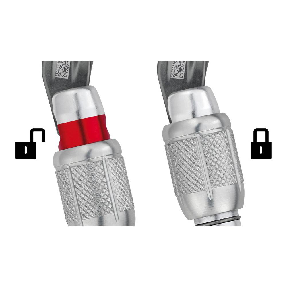 Petzl Aluminium-Karabiner WILLIAM, Screw-Lock